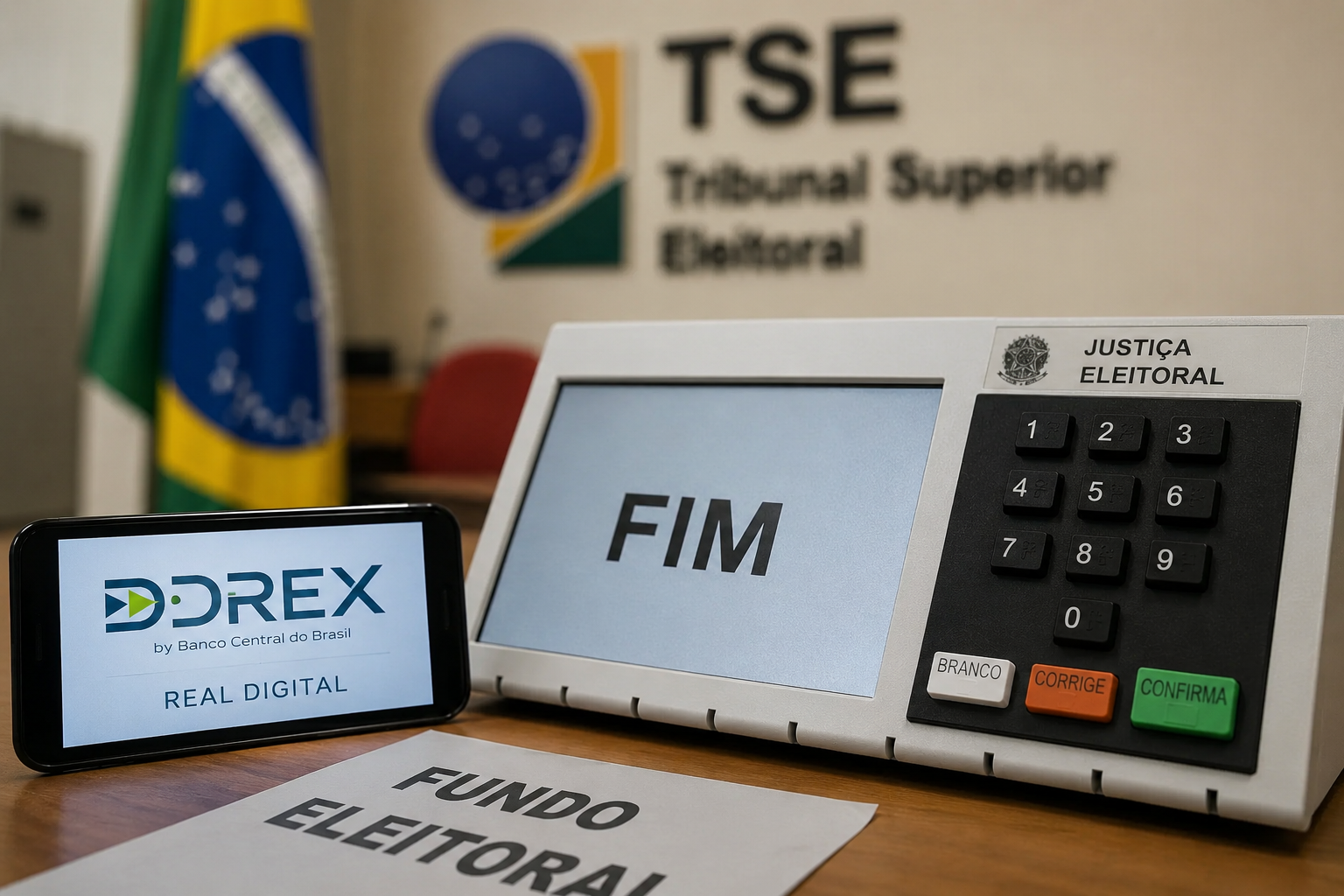 O Fim da Caixa-Preta: TSE e Banco Central atrelam verbas de campanha ao Real Digital e abalam o Congresso